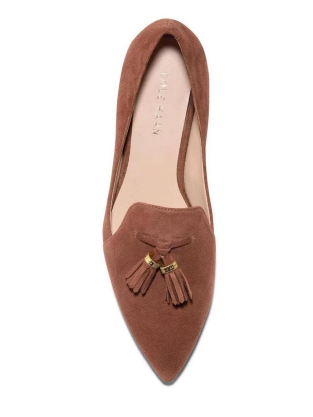 New Cole Haan Vanya Tassel Flats Women's Size 8